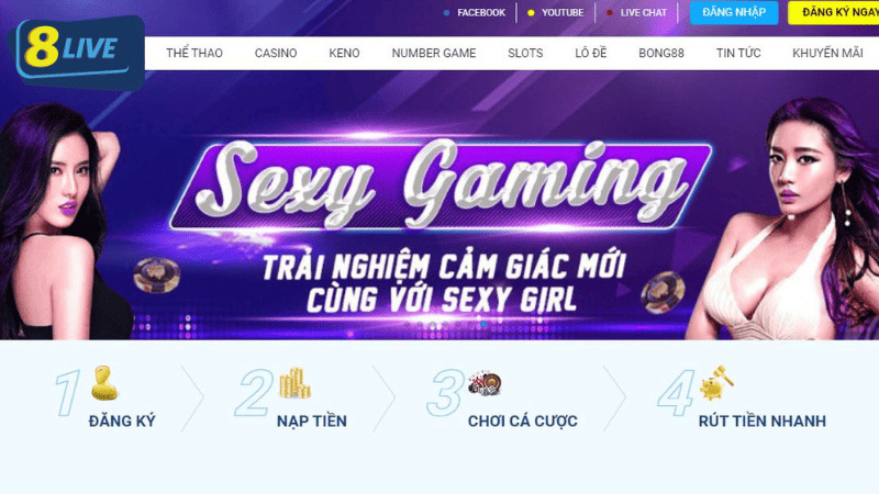 Truy cập vào trang chủ chính thức của 8live Truy cập vào trang chủ chính thức của 8live