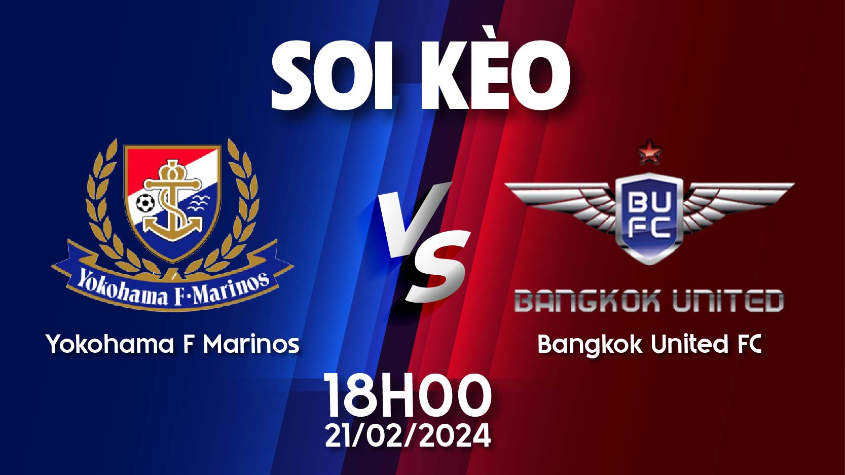 Soi kèo Yokohama F Marinos vs Bangkok United FC